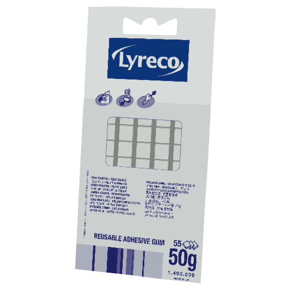 Klebest&uuml;cke Lyreco Sticky Pads 55 St&uuml;ck