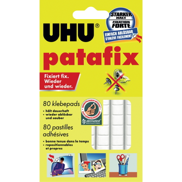 Klebepads UHU 48810 Patafix 80 St&uuml;ck